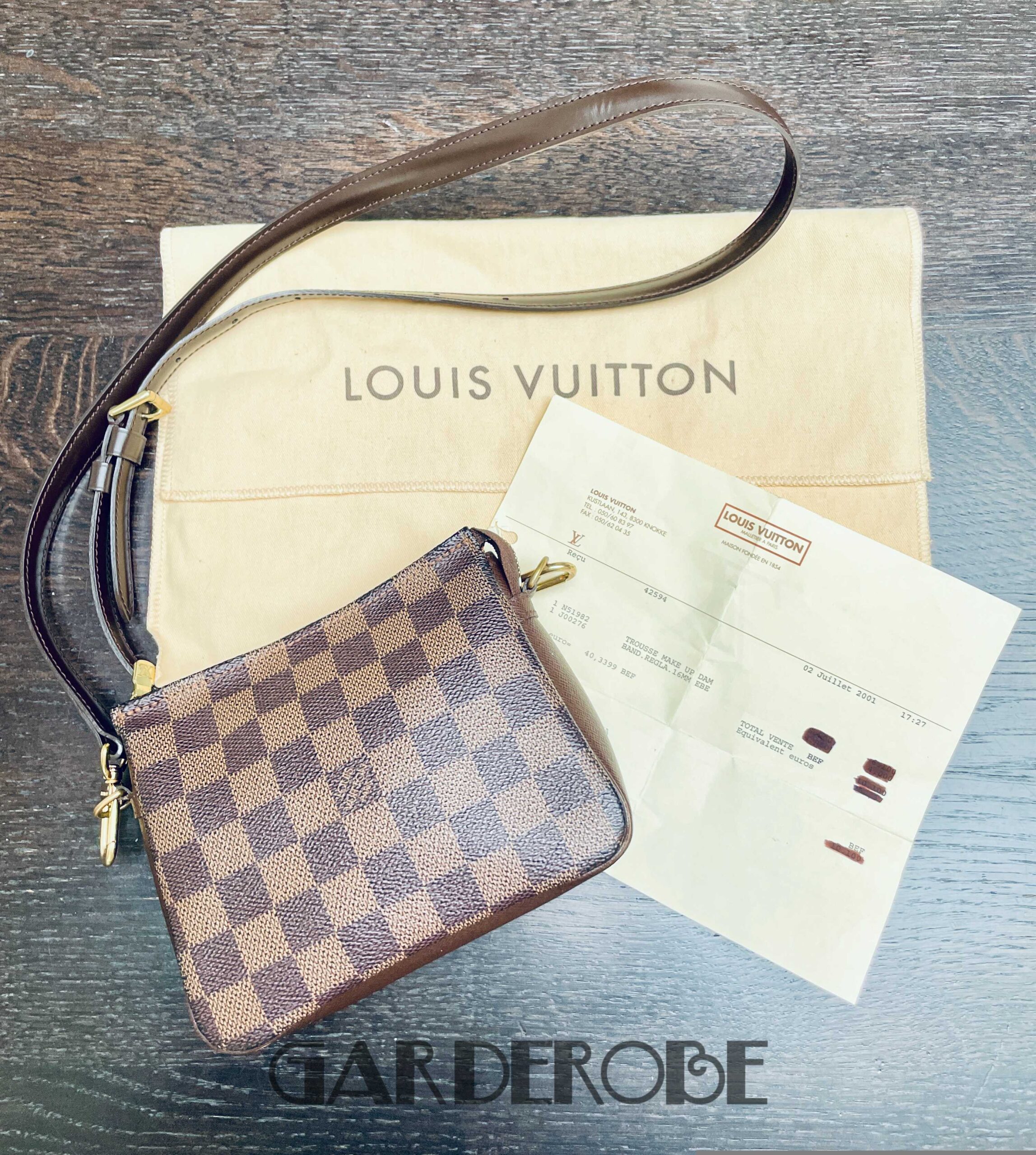 Louis Vuitton Damier Ebene mini cross-body bag