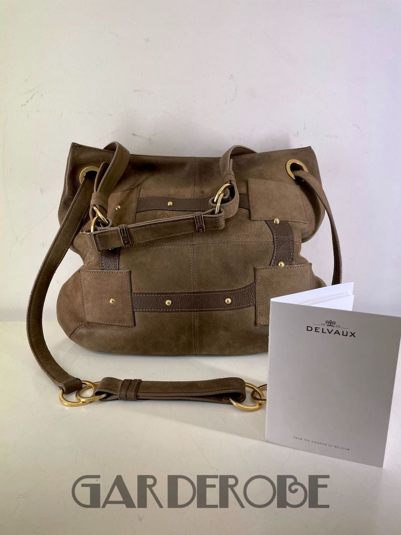 Delvaux ‘Le Emile’ in taupe nubuck