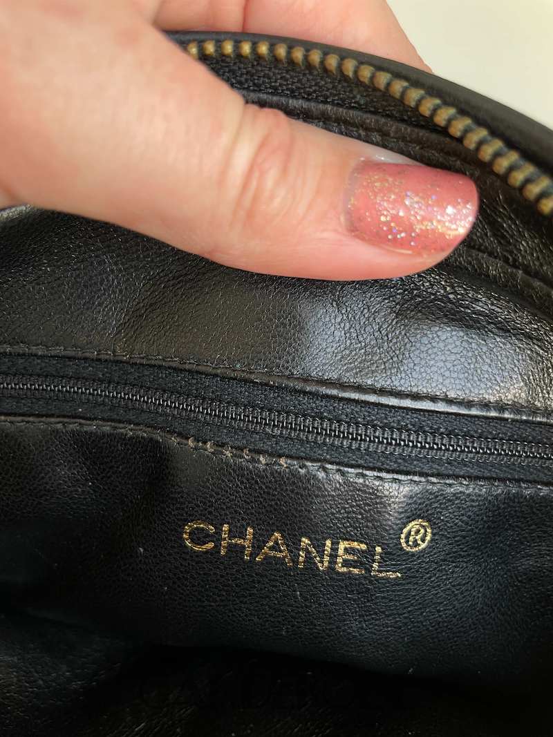 Chanel black Tassel Camera Bag