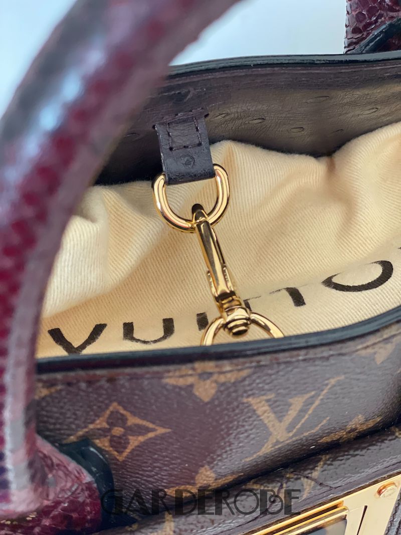 Zeldzame Louis Vuitton Tote Mono Exotique