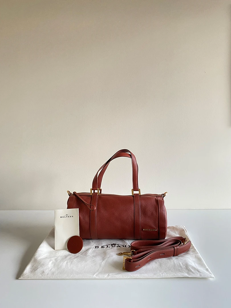 Delvaux Havane Cerf Lily Amber MM