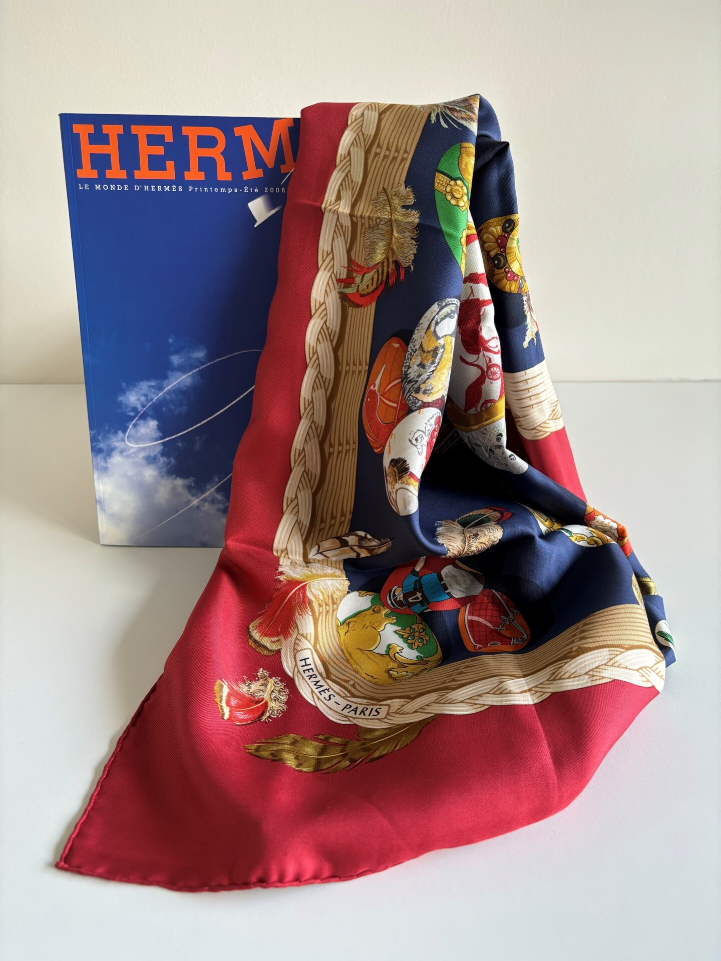 Hermès carré scarf ‘Couvée d’Hermès’