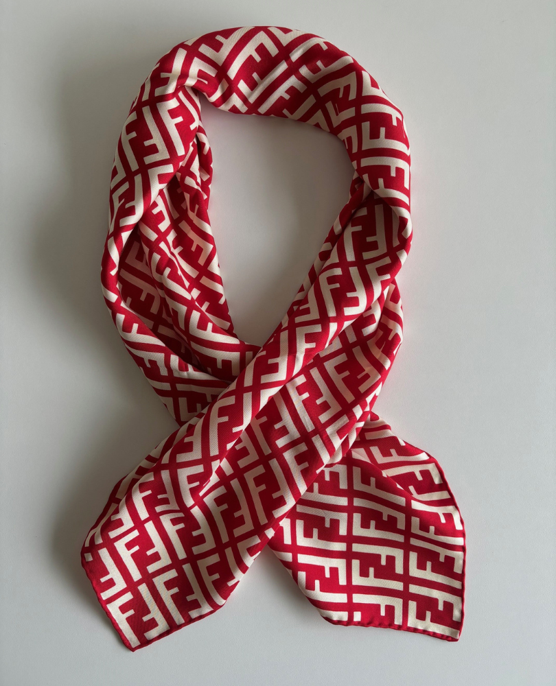 Fendi silk scarf