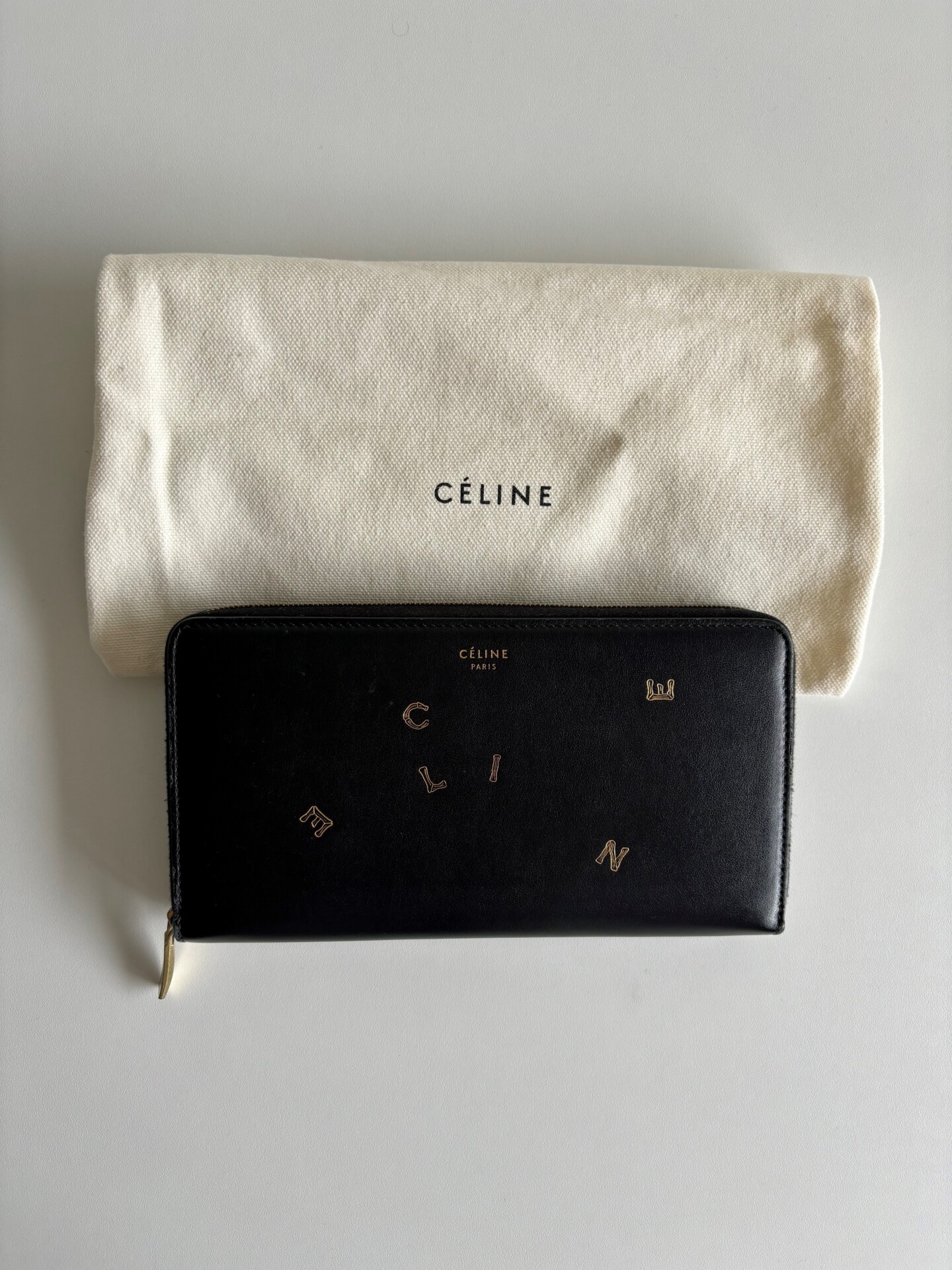Céline Alphabet wallet